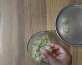 A picture of step 3 of Farali Pattice.