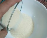 A picture of step 1 of Crispy Rava Dosa.