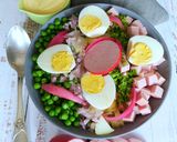 Une image de l'étape 6 de Salade de cervelas.