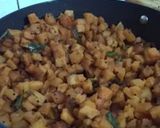 A picture of step 2 of Spicy Potato Roast.