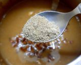 A picture of step 8 of Foxtail millet kheer/payasam.