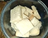 Foto langkah ke 2 dari resep Puding Roti Tawar Zebra.