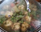🧡Könnyű, tárkonyos vegyes zöldségleves hús, habarás, rántás nélkül - Jucus módra🧡 recept fázis 4 fotója