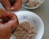 Foto del paso 1 de la receta: Tinga con carne para desebrar (puerco)