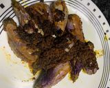 A picture of step 2 of Stuffed Brinjal gravy / Ennai Kathirikkai Kuzhambu.