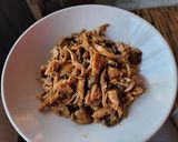 Gombás csirkecomb recept fázis 8 fotója