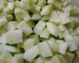 Foto del paso 1 de la receta: Nieve de limón con pepino 🍋🥒