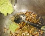 A picture of step 2 of Beef pulao.