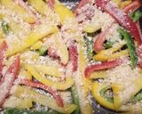 A picture of step 2 of Peperoni gratinate.