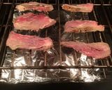 A picture of step 1 of California Farm Cold Smoked Beef Jerky.