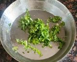 A picture of step 1 of Thepla.
