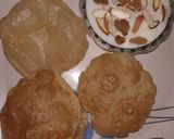 A picture of step 4 of ખીર પૂરી.