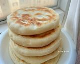 Hình bước làm 5 của món Pita bread - Bánh Mì Pita không cần lò nướng