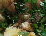 A picture of step 2 of Potato Samosa Rolls.