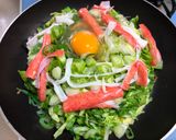 A picture of step 3 of Japanese Cabbage Okonomiyaki Pancake.