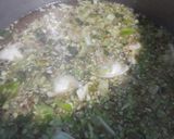 A picture of step 3 of Veg Wonton soup.