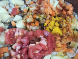 Sopa de garbanzos con verduras