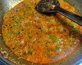 A picture of step 3 of Dahi Tikhari.