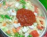 A picture of step 6 of One Pot vegetable Pasta.