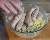 A picture of step 5 of Sage, onion, sausage and chestnut stuffing for your Christmas dinner.