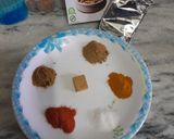 A picture of step 2 of Mix Sabzi.
