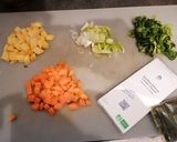Une image de l'étape 3 de Assortiments de liégeois de légumes.