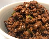 A picture of step 7 of Beef Sauce Dan Dan Noodles.