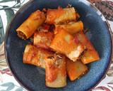 Foto del paso 5 de la receta: Paccheri rellenos de berenjena y nameko