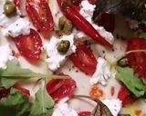 Une image de l'étape 5 de Pizza feuilletée chèvre tomates cerises basilic🐐🍒🍕.