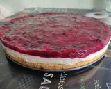 Pas rețetă Cheesecake cu fructe de pădure 8 fotografie