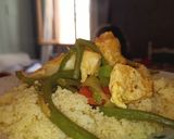 Foto del passaggio 3 della ricetta Cous cous pollo e verdure