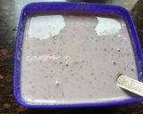 A picture of step 3 of Jamun Ice cream.