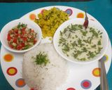 A picture of step 8 of Sukhi Moong Dal & Kadhi (Gujarati).