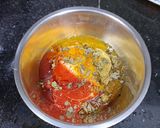 A picture of step 1 of Tandoori mayonnaise.