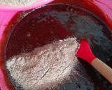 Gambar langkah 3 resipi Brownies Kedut.