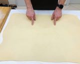 Vajas leveles tészta (tojásmentes) recept fázis 11 fotója