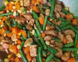 Foto langkah ke 5 dari resep Tumis tempe baso mix sayur pedas.