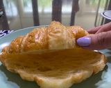A picture of step 6 of Homemade Delifrance Tuna Croissont.