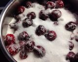 A picture of step 2 of Homemade Cherry Preserves.