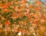 Zöldborsó leves, teljes kiőrlésű tönkölybúza - vaj galuskával recept lépés 7 foto