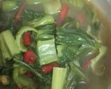 Foto langkah ke 4 dari resep Sawi pahit tumis asem manis.
