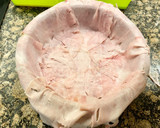 Foto del paso 3 de la receta: Pastel frío de jamón, queso y huevo hilado