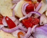 صورة لخطوة 2 من وصفة موزات ضأن مع البطاطس في الفرن🐏🥔🥩🍛