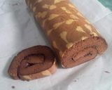 Foto langkah ke 4 dari resep Bolu gulung coklat.