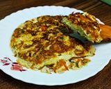 स्पेनिश ऑम्लेट (spanish omelette recipe in marathi) रेसिपी स्टेप 4 फोटो
