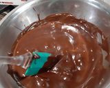 A picture of step 2 of Fruit Chocolate Fondue🍓🍊🥝🍫.