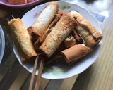 Hình bước làm 4 của món Bánh mì gối cuộn