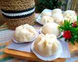 Foto langkah ke 6 dari resep Bakpao lembut,empuk no telor#30menit jadi+tips mulus no keriput.