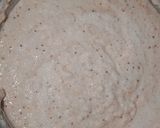 A picture of step 1 of Semolina idli.