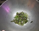 A picture of step 3 of Roasted Red Poha Chiwda.